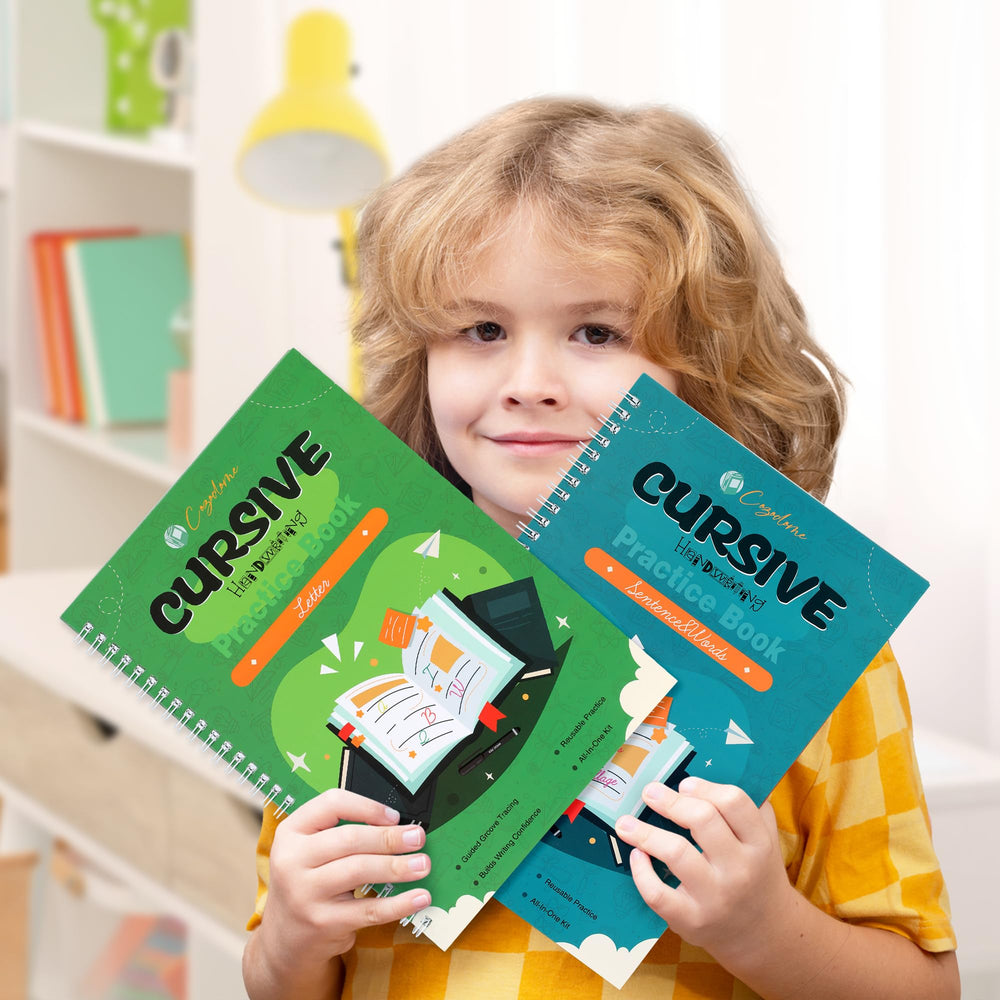Cozodome precision cursive letter connections for textbook-like writing.