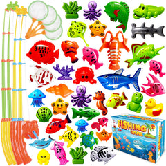 CozyBomB magnetic fishing set poles for sturdy, safe play.