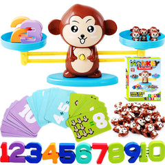 CozyBomB Monkey Scale base supports stable counting play.