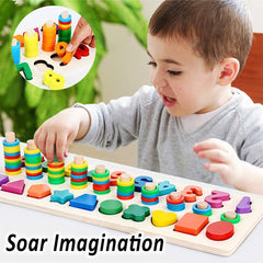 CozyBomB Montessori toy for ages 3+ encourages creativity and pattern exploration