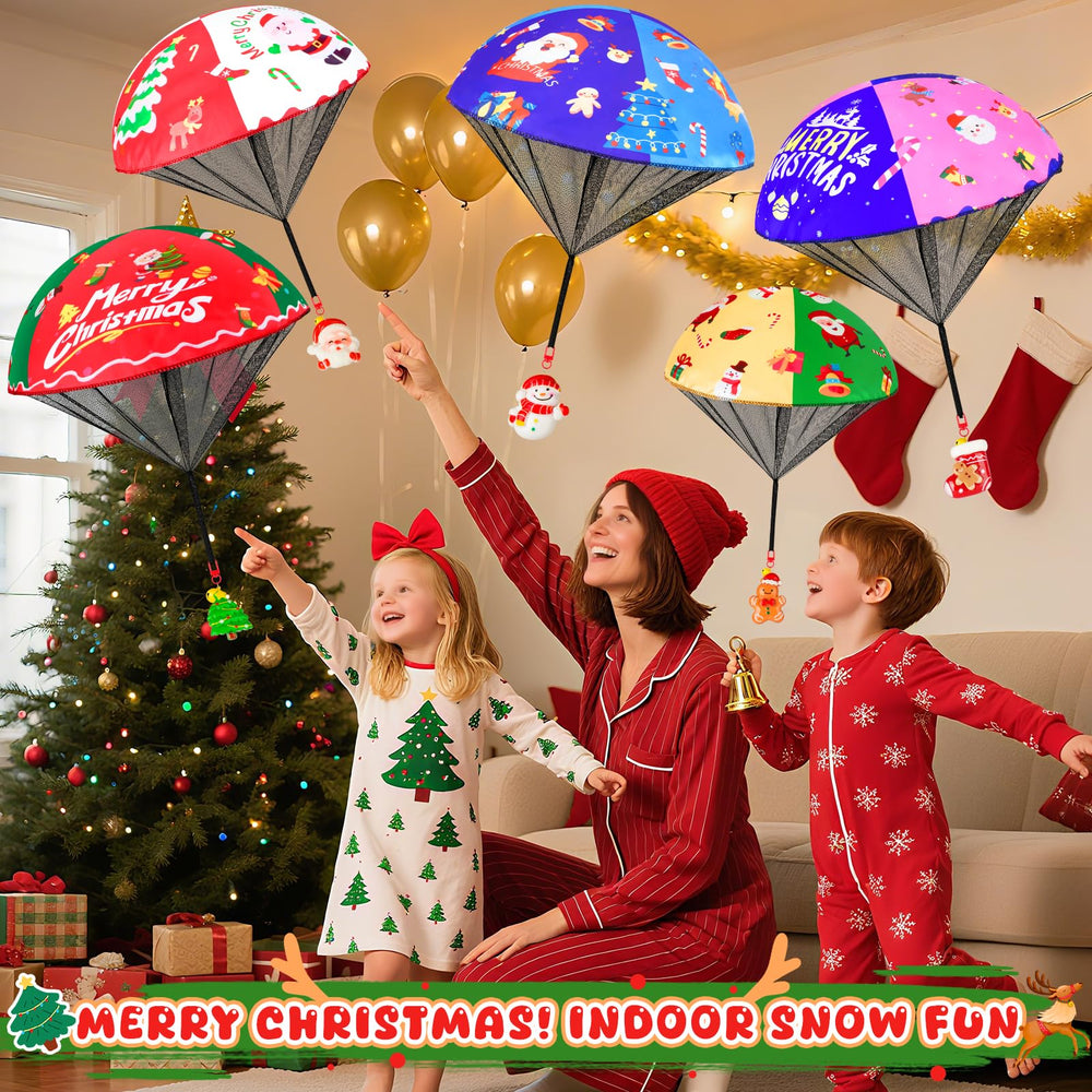 CPSYUB Christmas parachute toy compact for travel and stocking fillers