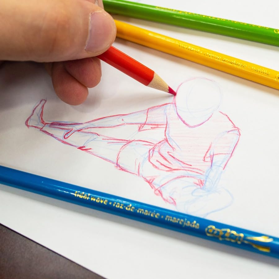 Cra-Z-Art pencils for kids and adults supporting coloring and sketching.