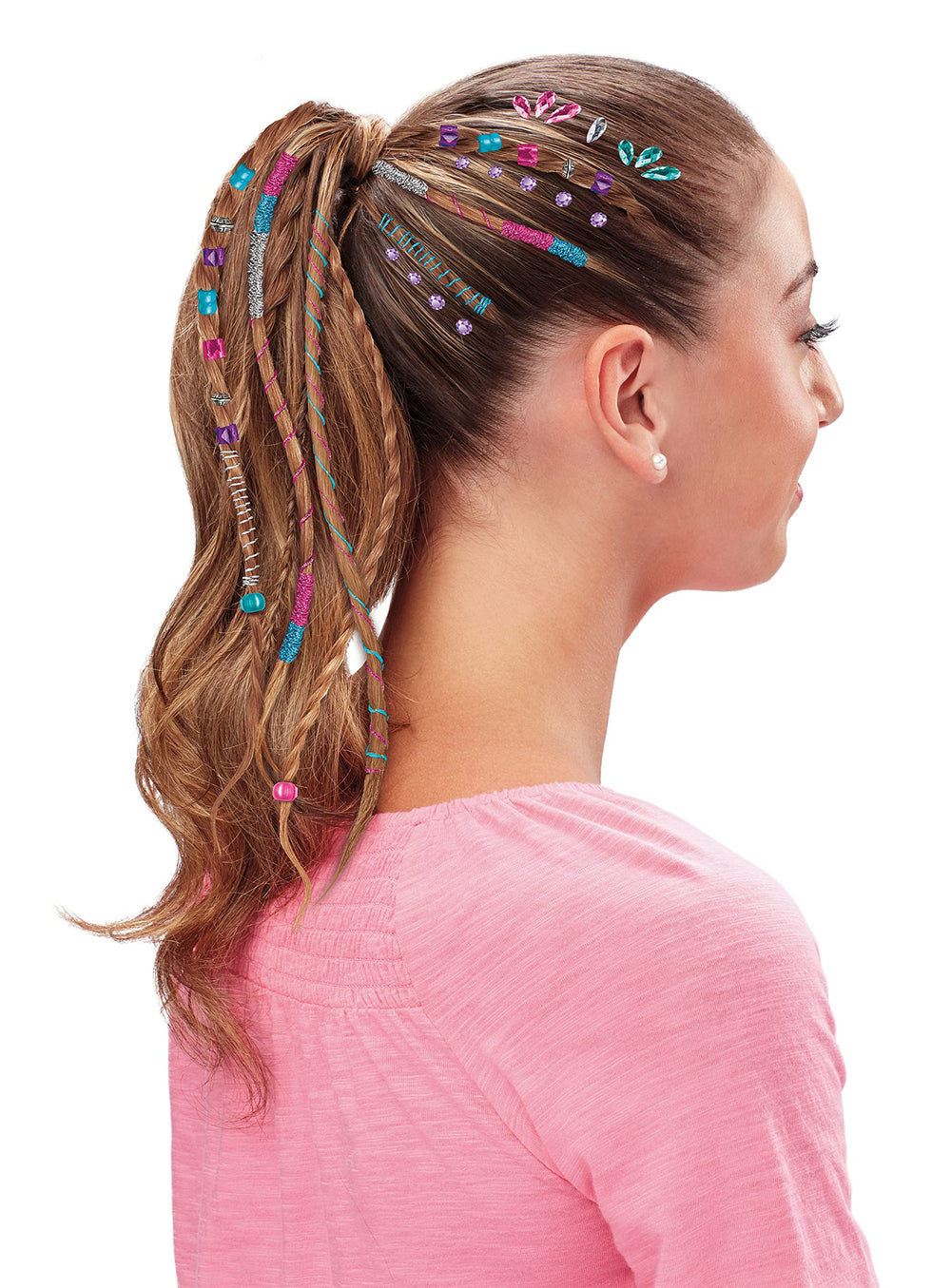 Cra-Z-Art kid using the styler enjoying a creative playtime