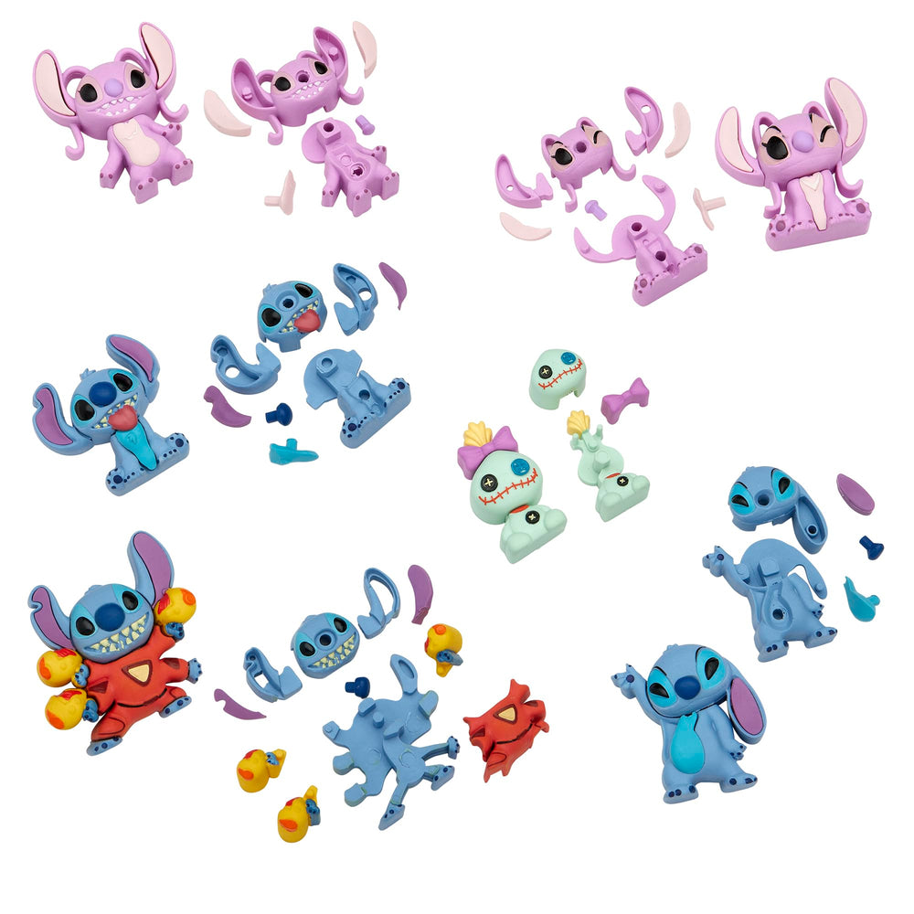 Cra-Z-Art Stitch Surprise 3 Pack erasers—ideal for desks and school bags.