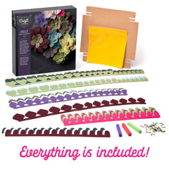 Craft Crush Felt Succulents provide versatile home decor for sunrooms and kitchens.