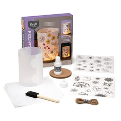 Craft Crush Nature DIY Lantern Kit personalize with natural elements for a unique expression