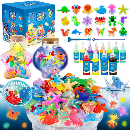 Craft Spot LED Night Light shows aqua sea world glow for bedtime ambiance