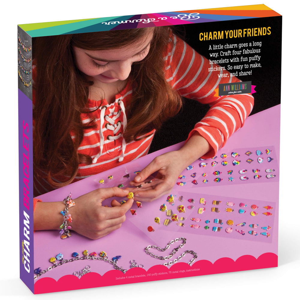 Craft-tastic emoji charm bracelets express moods and friendships