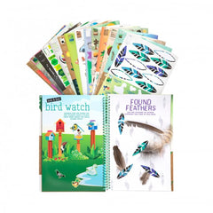 Craft-Tastic Scavenger Hunt Journal illustrated pages highlight whimsical drawings to decorate.