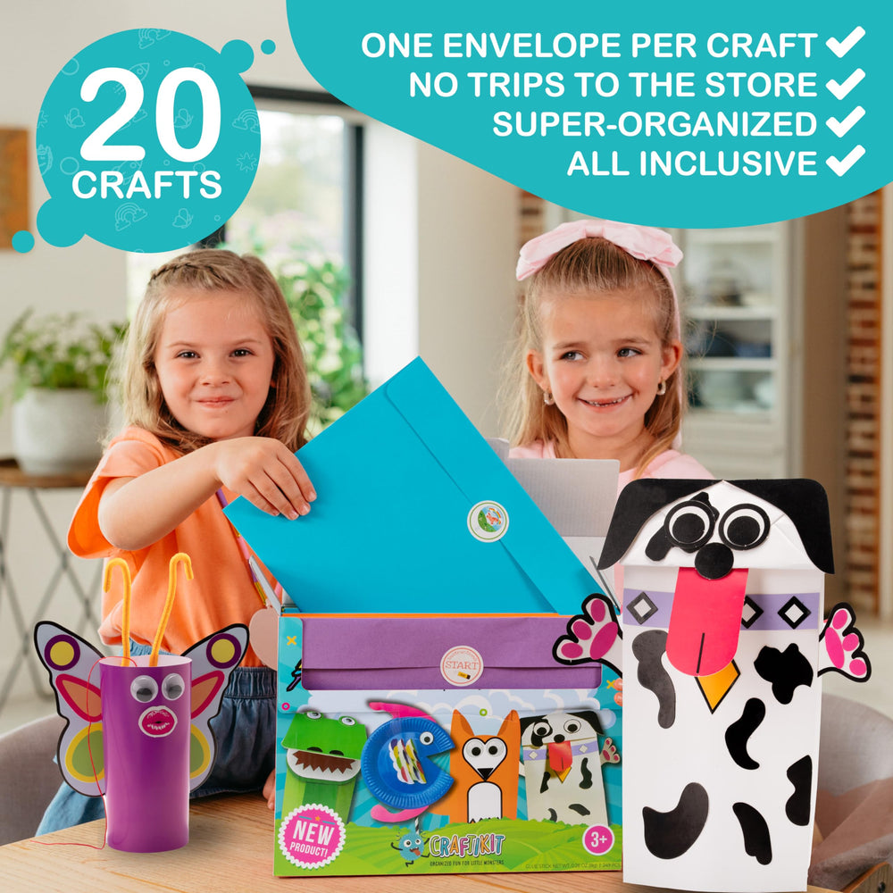 Craftikit all-included materials ready for immediate crafting without extra purchases