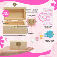 Crafty Happitoys sticker sheets for decorating chests and party favors