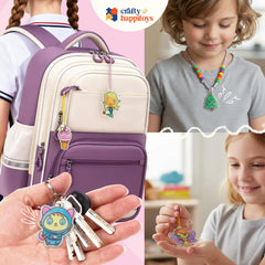 Crafty Happittoys shrinking art set kids craft activity for screen-free play.