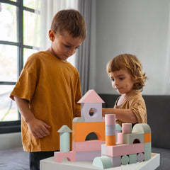 Crafty Happittoys easy-carry storage bag keeps blocks organized