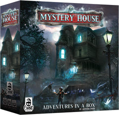 Cranio Creations Mystery House cover image showing at-home escape excitement in one box.