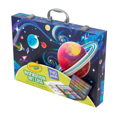 Crayola 40 washable markers provide vibrant lines and easy cleanup.