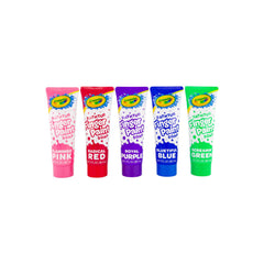 Crayola Bathtub Fingerpaint Bluetiful Blue 3oz for washable bath art sessions.