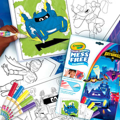 Travel-friendly Crayola Batwheels Color Wonder packaging for organized play.