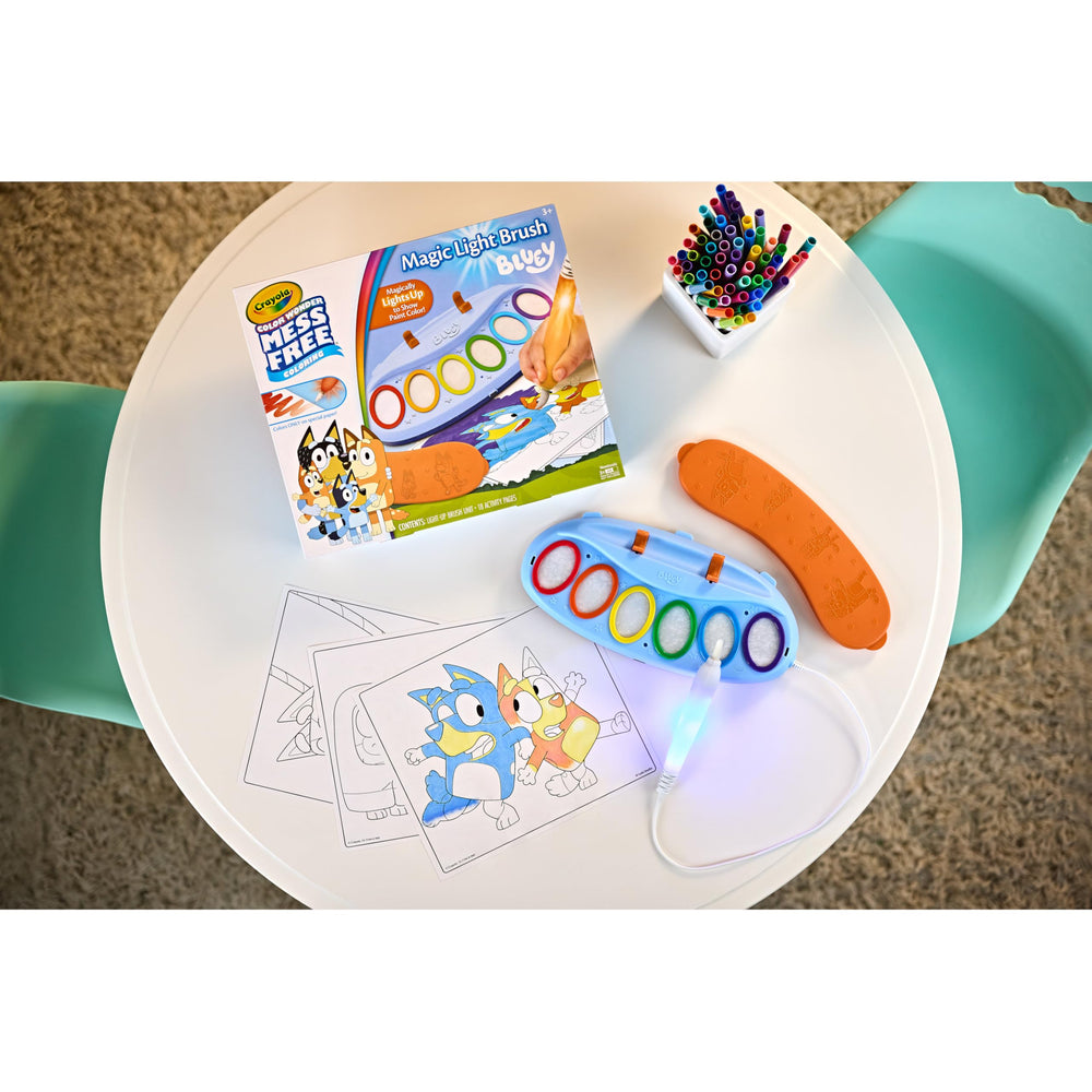 Crayola Bluey Color Wonder gift kit brings playful learning to toddlers