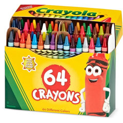 Crayola bright color swatches displaying vivid hues for imaginative projects.