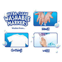 Bulk classroom markers support large groups with reliable color choices.