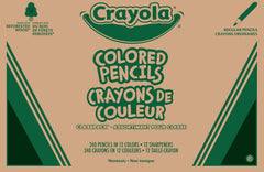 Crayola Classpack 240-ct pencils provide bulk coloring options for busy classrooms.