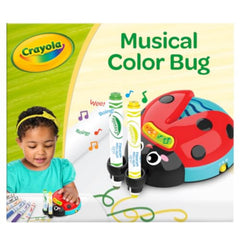 Crayola Color Bug antenna coloring demonstrates movement-driven color play.