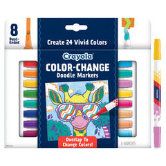 Crayola Color Change Markers make a great teen gift with coloring books.