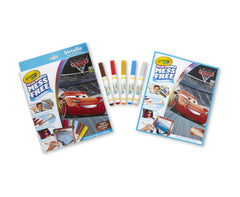 Crayola Color Wonder markers reveal color only on Color Wonder Paper, keeping hands clean.