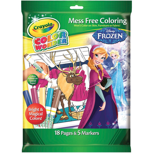 Crayola Color Wonder Frozen pages for mess-free coloring