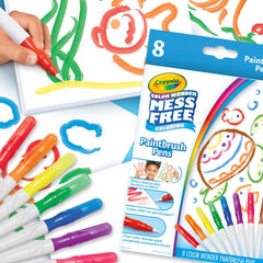 Close-up of kid-safe Crayola design for Color Wonder art tools