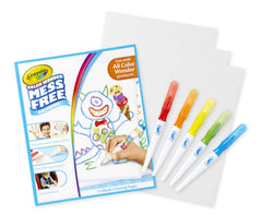 Crayola Color Wonder yellow paint pen for bright accents during travel