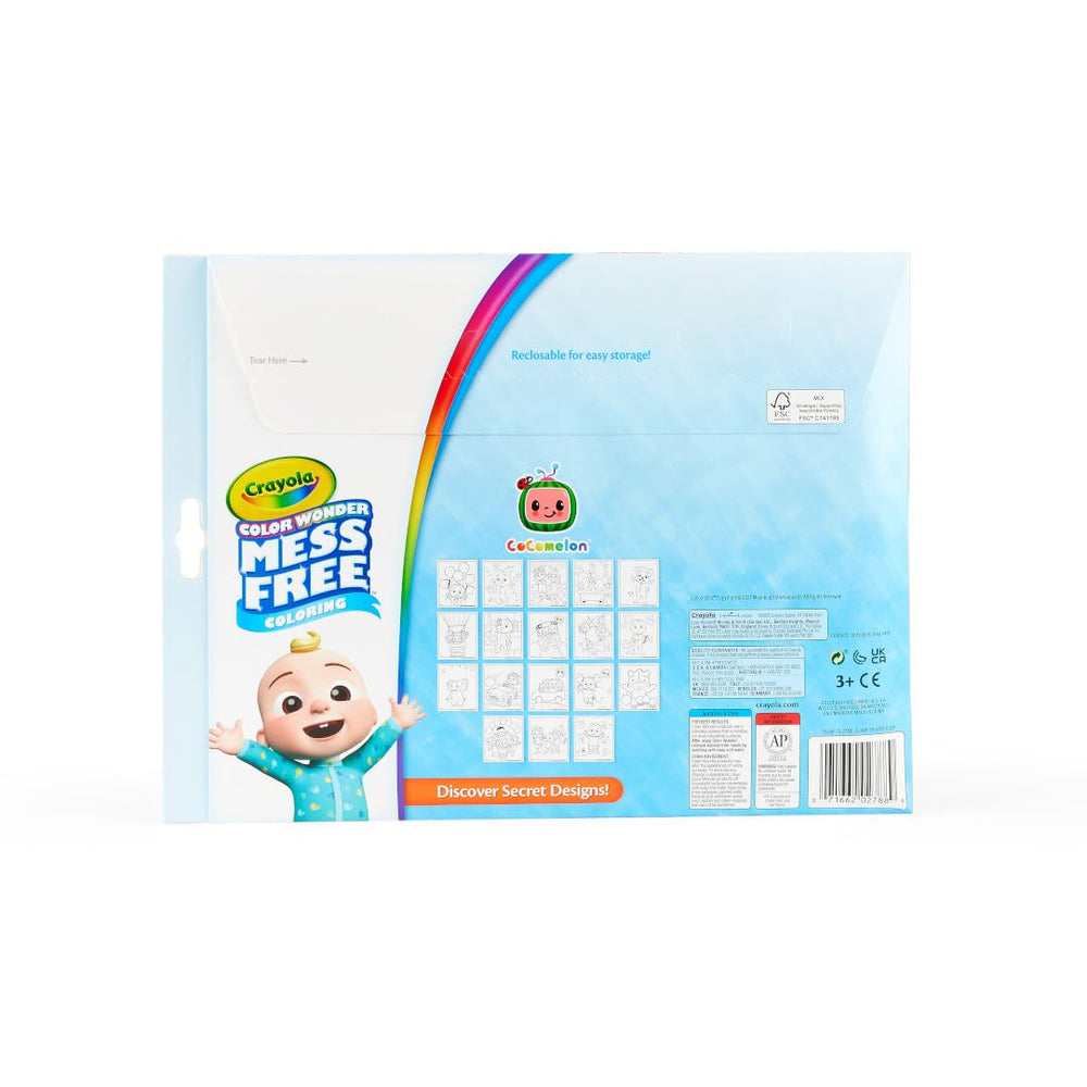 Crayola Color Wonder markers are safe and non-toxic for peace of mind