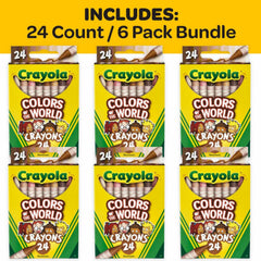 Crayola Colors of the World almond skin-tone shade for inclusive portraits.