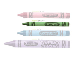 Crayola craft-friendly colors ideal for crafts and color recognition.
