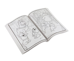 Crayola Disney Jr. pages offer versatile art options for crayons and colored pencils.