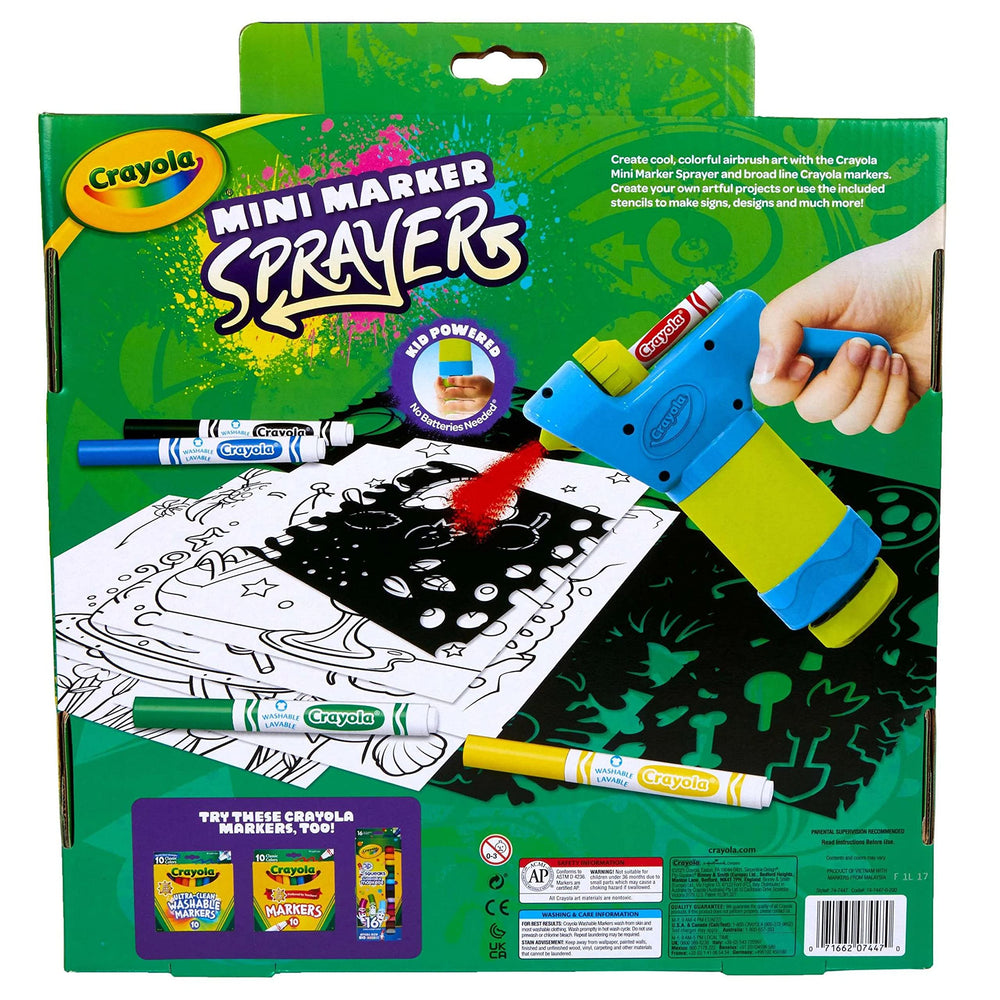 Crayola gift for kids seven plus shown as an engaging, mess-friendly art activity