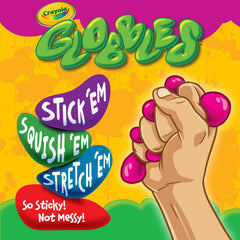 Crayola Globbles come in vibrant colors for playful color mixing