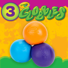 Crayola Globbles drop no residue, helping keep surfaces clean