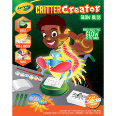 Crayola Glow in the Dark Critter Creator clay is easy to mold for kids' creatures.