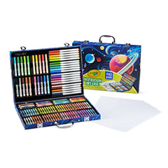 Crayola Inspiration Art Case front view shows portable, organized supplies for kids.