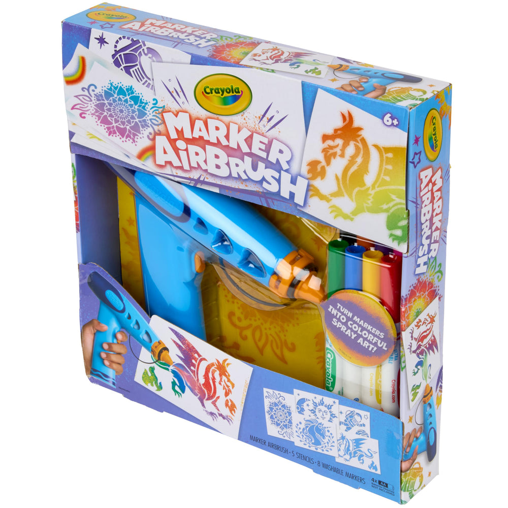 Broadline marker compatibility expands Crayola airbrush color options