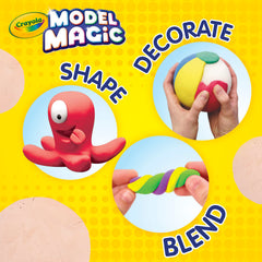 Kids finish crafts with Crayola Bisque, ideal for gifts or classroom decor.