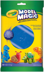Crayola Model Magic blue 4 oz pack, ideal for classroom and home crafts