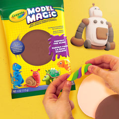Crayola Model Magic Earth Tone 4oz lightweight dry sculpture ready for decorating