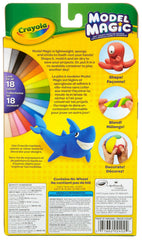 Crayola Model Magic kid-friendly crafts on a table ready for creativity.