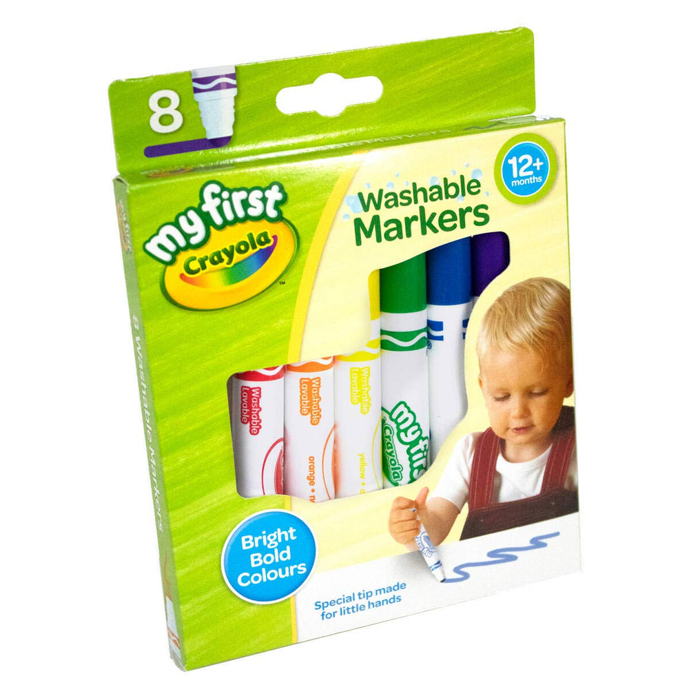 Crayola MyFirst washable markers 8-pack for toddlers