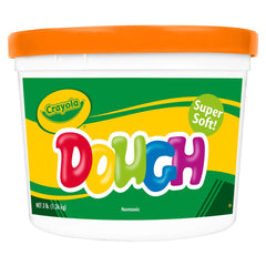 Crayola Orange Dough vibrant colors encourage creative play in early sculpting sessions.
