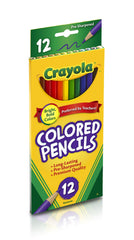 Crayola packaging front view highlighting safe, non-toxic supplies for kids 7+.