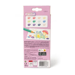 Crayola pastel pencils offer soft stroke for smooth colouring techniques.