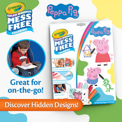 Crayola Peppa Pig Color Wonder folder doubles as reusable storage for pages and markers.